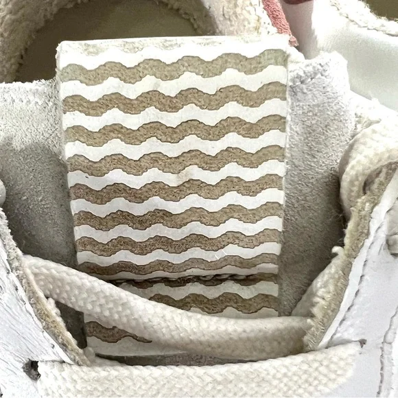 L'idea by Lori Distressed Suede/Leather Sneakers Size 38 Good Condition - Picture 6 of 11